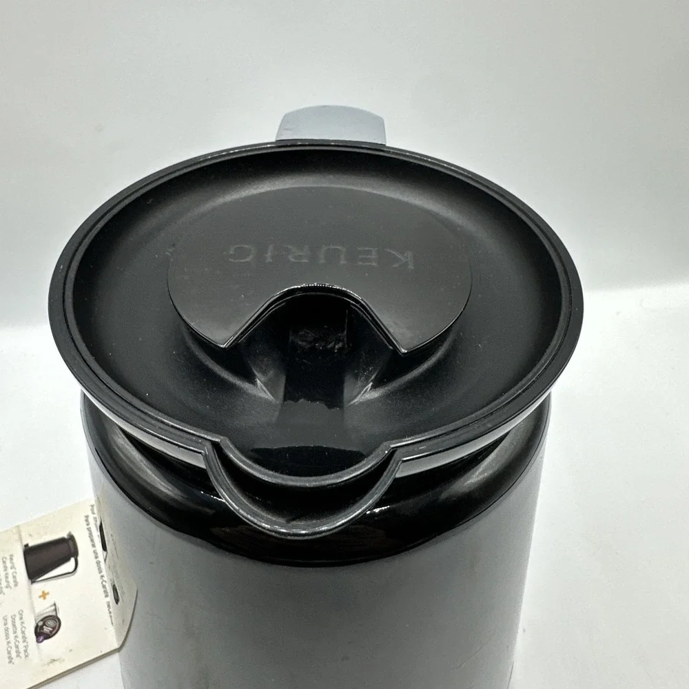 Keurig 2.0 4-Cup Coffee Carafe Pot Black Silver ~Never Used~